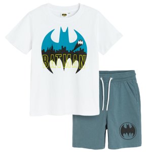 COOL CLUB - Chlapecký SET - Tričko + kraťasy Batman 110