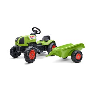 FALK Šlapací traktor 2040A Claas Arion s vlečkou