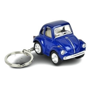 Kovový model - Volkswagen Little Beetle klíčenka
