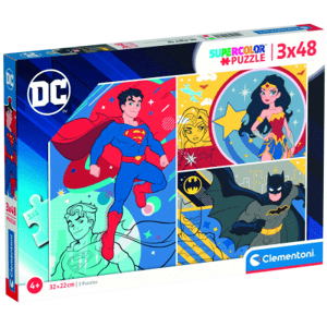 Puzzle 3x48 DC Comics