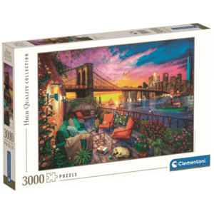 Puzzle 3000 Západ slunce nad Manhattanem