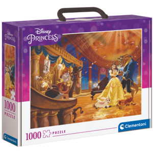 Puzzle 1000 v kufříku Disney Kráska a zvíře