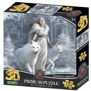 PRIME 3D 3D PUZZLE - Zimní strážci 150 ks