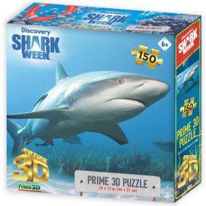 PRIME 3D 3D PUZZLE - Karibský útesový žralok 150 ks