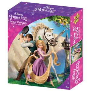 PRIME 3D 3D PUZZLE - Disney Princess - Tangle 300 ks