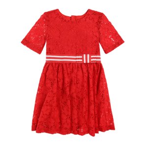 COOL CLUB Dívčí šaty krátký rukáv 104