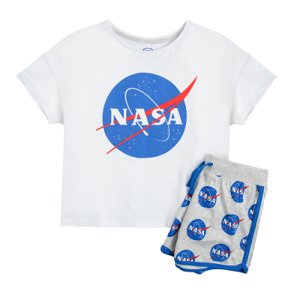 COOL CLUB Dívčí pyžamo kr. rukáv 170 NASA