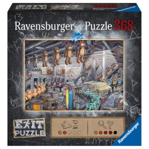 Ravensburger Puzzle Exit: V továrně na hračky 368 dílků