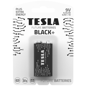 TESLA BLACK+ Alkalická baterie 9V 1ks