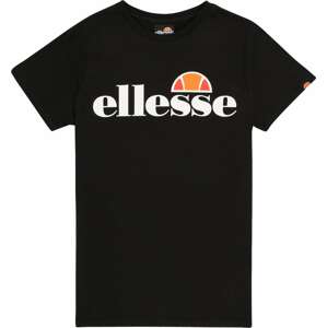 ELLESSE Tričko 'Malia' oranžová / korálová / černá / bílá