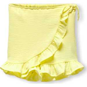 KIDS MINI GIRL Kalhoty 'Mette' pastelově žlutá