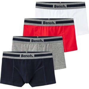 BENCH Spodní prádlo námořnická modř / šedý melír / ohnivá červená / bílá