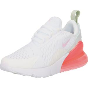 Nike Sportswear Tenisky 'Air Max 270' lososová / růžová / bílá / barva bílé vlny