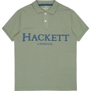 Hackett London Tričko kobaltová modř / kouřově šedá