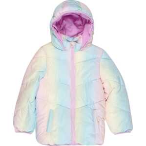 Cotton On Zimní bunda 'FRANKIE' světlemodrá / žlutá / mátová / růžová