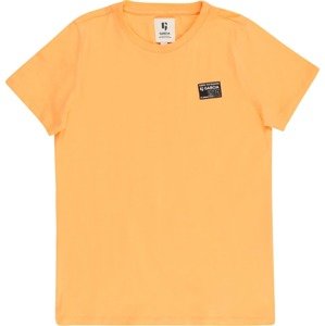 GARCIA Tričko svítivě oranžová / černá / bílá