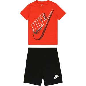 Nike Sportswear Sada ohnivá červená / černá / bílá