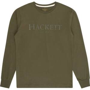 Hackett London Tričko olivová / tmavě zelená