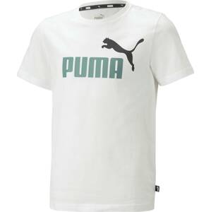 PUMA Funkční tričko nefritová / černá / bílá
