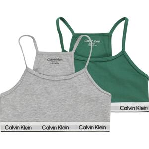 Calvin Klein Underwear Podprsenka šedý melír / zelená / černá / bílá
