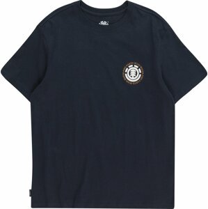 ELEMENT Tričko 'SEAL' námořnická modř / oranžová / bílá
