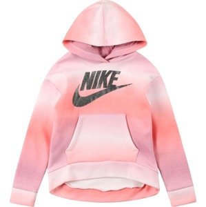 Nike Sportswear Mikina světle fialová / pink / růžová / černá