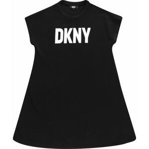 DKNY Šaty černá / bílá
