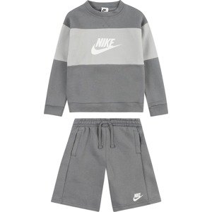 Nike Sportswear Joggingová souprava šedá / světle šedá / offwhite