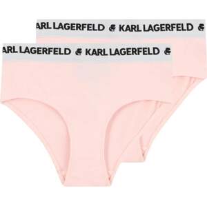 Karl Lagerfeld Spodní prádlo šedá / růže / černá