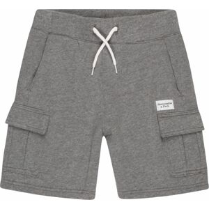 Abercrombie & Fitch Kalhoty šedý melír