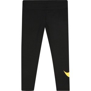 Nike Sportswear Legíny 'FREEZE TAG' žlutá / světle růžová / černá