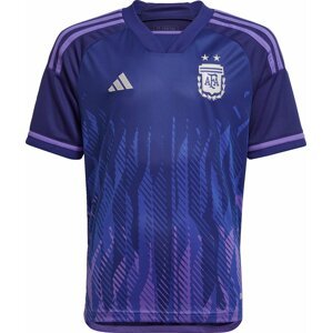 ADIDAS PERFORMANCE Funkční tričko 'Argentinien 22' fialová / fialkově modrá / bílá