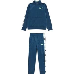 Nike Sportswear Joggingová souprava marine modrá / limetková / bílá