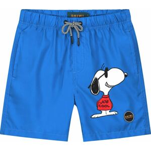 Shiwi Plavecké šortky 'Snoopy Grin Grin Joe' nebeská modř / zlatě žlutá / červená / černá / bílá