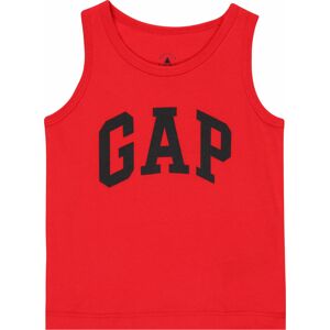 GAP Tričko červená / černá