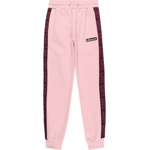 ELLESSE Kalhoty světle růžová / tmavě růžová / černá