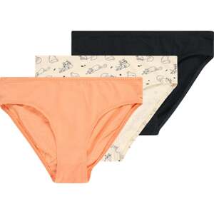 SCHIESSER Spodní prádlo béžová / oranžová / černá