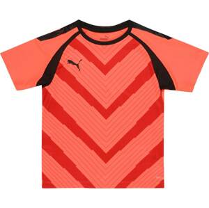 PUMA Funkční tričko oranžová / oranžově červená / černá