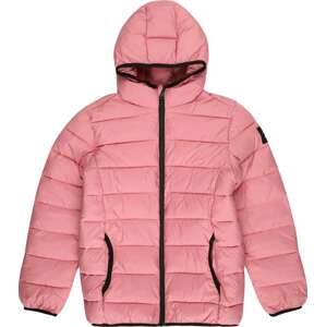 ECOALF Zimní bunda 'ASPEN' pink / černá