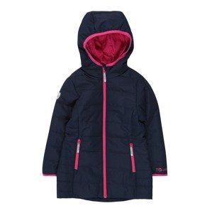 Zimní bunda 'Stavanger' Trollkids námořnická modř / pink