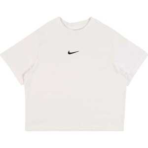 Funkční tričko Nike Sportswear černá / offwhite