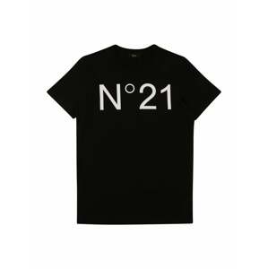 Tričko N°21 černá / bílá