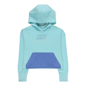 Mikina Nike Sportswear modrá / světlemodrá / stříbrná