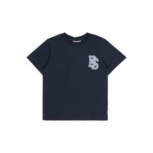 Tričko 'Charles' GRUNT béžová / námořnická modř / kouřově modrá