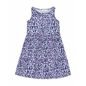 Šaty Trendyol aqua modrá / ostružinová / pastelová fialová