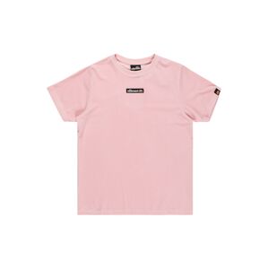 Tričko 'Agliano' Ellesse růžová / černá / bílá