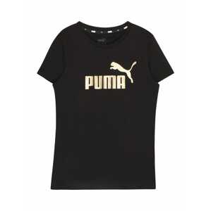 Tričko Puma zlatá / černá