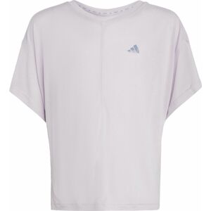 Funkční tričko 'Aeroready Loose' ADIDAS SPORTSWEAR šedá / pastelová fialová