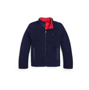 Přechodná bunda Polo Ralph Lauren námořnická modř / červená