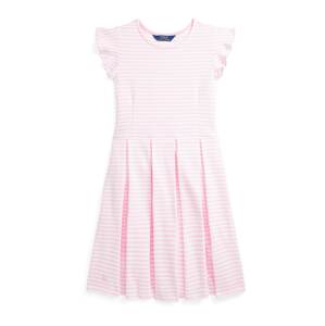 Šaty Polo Ralph Lauren světle růžová / bílá